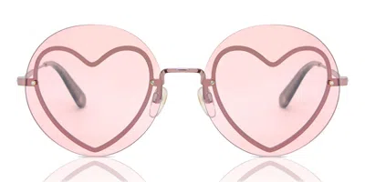 Marc Jacobs Marc 494/g/s 733/vq Occhiali Da Sole Oro Per Donna In Gold