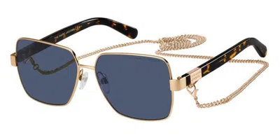 Marc Jacobs Marc 495/s Ddb/ku Women's Sunglasses Gold Size 58 In Multi