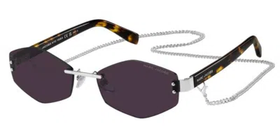 Marc Jacobs Marc 496/s Air Gme/ur Occhiali Da Sole Argentati Per Donna