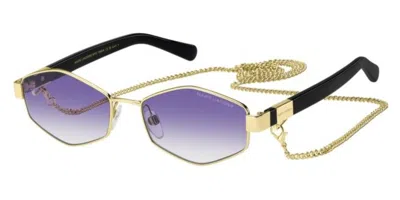 Marc Jacobs Marc 496/s S9e/dg Occhiali Da Sole Oro Per Donna In Multi