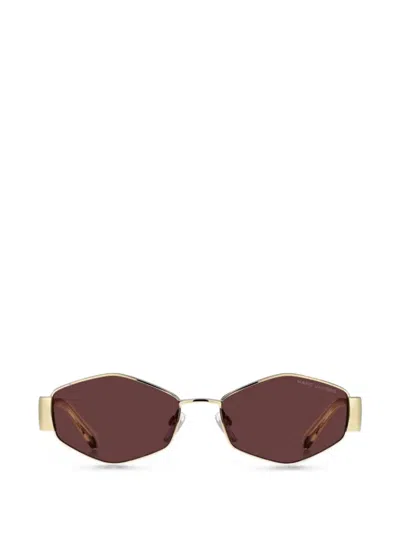 Marc Jacobs Marc 496/shiny Noa/4s Gold Burgndy