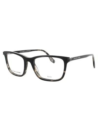 Marc Jacobs Marc 518 Eyeglasses In Black Havana Grey - Demo
