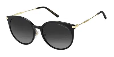Marc Jacobs Marc 552/g/s Vestibilità Orientale 2m2/9o Occhiali Da Sole Neri Per Donna In Multi