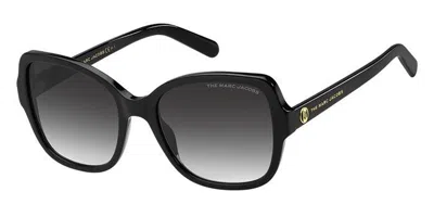 Marc Jacobs Marc 555/s 807/9o Occhiali Da Sole Neri Per Donna In Black