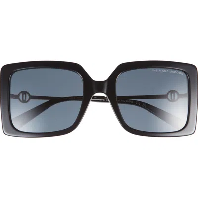 Marc Jacobs Marc 579 54mm Square Sunglasses In Black