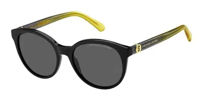 Marc Jacobs Marc 583/s 71c/ir Occhiali Da Sole Neri Per Donna In Black