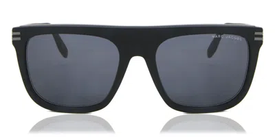 Marc Jacobs Marc 586/s 003/ir Occhiali Da Sole Neri Per Uomo In Metallic