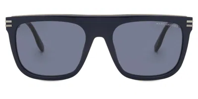 Marc Jacobs Marc 586/s Pjp/ku Occhiali Da Sole Blu Per Uomo In Blue