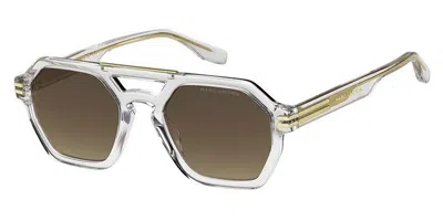 Marc Jacobs Marc 587/s 900/ha Men's Sunglasses Clear Size 53 In Transparent