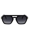 Marc Jacobs Black Acetate Sunglasses In Black