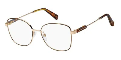 Marc Jacobs Marc 595 01q Occhiali Da Vista Marroni Per Donna (solo Montatura) In Gold