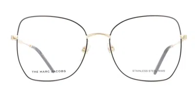 Marc Jacobs Marc 621 Rhl Women's Glasses Gold Size 55 - Free Lenses - Blue Light Block Available In Multi