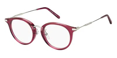 Marc Jacobs Marc 623/g Asian Fit Po5 Women's Glasses Clear Size 49 - Free Lenses - Blue Light Block Available In Burgundy