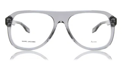 Marc Jacobs Marc 641 Kb7 Men's Glasses Clear Size 57 - Free Lenses - Blue Light Block Available In Gray
