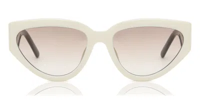Marc Jacobs Marc 645/s Ccp/ha Women's Sunglasses White Size 57