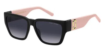 Marc Jacobs Marc 646/s 3h2/9o Women's Sunglasses Black Size 57