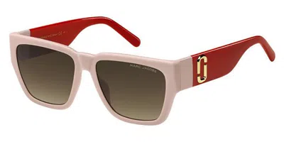 Marc Jacobs Marc 646/s C48/ha Women's Sunglasses Pink Size 57