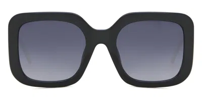 Marc Jacobs Marc 647/s 80s/9o Women's Sunglasses Black Size 53 In Blue