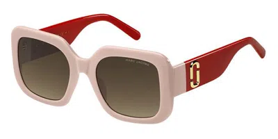 Marc Jacobs Marc 647/s C48/ha Women's Sunglasses Pink Size 53