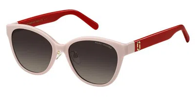 Marc Jacobs Marc 648/g/s Asian Fit C48/ha Women's Sunglasses Pink Size 55