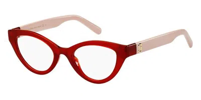 Marc Jacobs Marc 651 Women's Glasses, Red, Size 49