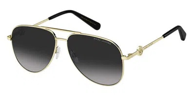 Marc Jacobs Marc 653/s Rhl/9o Women's Sunglasses Gold Size 59
