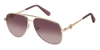 Marc Jacobs Marc 653/s Y11/3x Women's Sunglasses Gold Size 59 In Brown