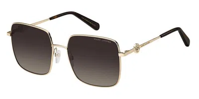 Marc Jacobs Marc 654/s 06j/ha Women's Sunglasses Gold Size 58