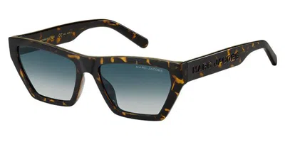 Marc Jacobs Marc 657/s 086/08 Women's Sunglasses Tortoiseshell Size 55 In Multi