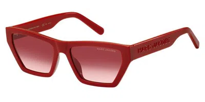 Marc Jacobs Marc 657/s C9a/tx Women's Sunglasses Red Size 55