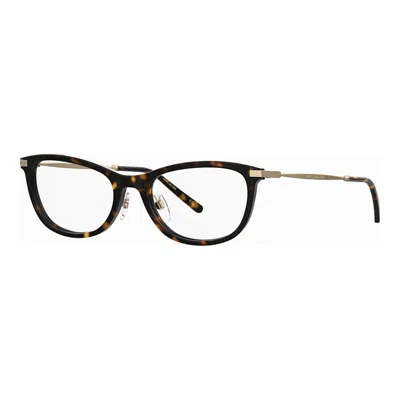 Marc Jacobs Marc 668 Mini Cat-eye Eyeglasses With Clear Demo Lenses In Havana/gold