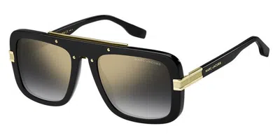 Marc Jacobs Marc 670/s 807/fq Men's Sunglasses Black Size 55