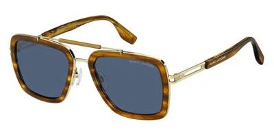 Marc Jacobs Marc 674/s Hr3/ku Men's Sunglasses Brown Size 55