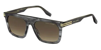 Marc Jacobs Marc 680/s 2w8/ha Men's Sunglasses Grey Size 55
