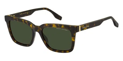 Marc Jacobs Marc 683/s 086/qt Men's Sunglasses Tortoiseshell Size 54 In Brown