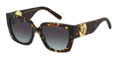 Marc Jacobs Marc 698/s 086/08 Women's Sunglasses Tortoiseshell Size 54 In Pink