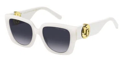 Marc Jacobs Marc 687/s Szj/9o Women's Sunglasses White Size 54