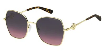Marc Jacobs Marc 688/s Eyr/ff Women's Sunglasses Gold Size 57 In Multi