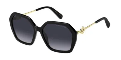 Marc Jacobs Marc 689/s 807/9o Women's Sunglasses Black Size 57