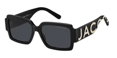 Marc Jacobs Marc 693/s 80s/2k Women's Sunglasses Black Size 55