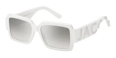 Marc Jacobs Marc 693/s Hym/ic Women's Sunglasses White Size 55