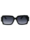 Marc Jacobs Black Grey Acetate Sunglasses In Black