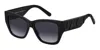 Marc Jacobs Cat-eye Frame Sunglasses In Black