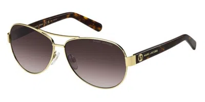 Marc Jacobs Marc 699/s 06j/ha Women's Sunglasses Gold Size 60