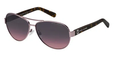 Marc Jacobs Marc 699/s Ht8/ff Women's Sunglasses Pink Size 60 In Brown