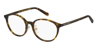 Marc Jacobs Marc 711/f Asian Fit 086 Women's Glasses Tortoiseshell Size 51 - Free Lenses - Blue Light Block Avai In Black