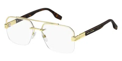 Marc Jacobs Marc 714 06j Men's Glasses Gold Size 60 - Free Lenses - Blue Light Block Available In Black
