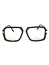 Marc Jacobs Men's Rectangular Eyeglasses Style Marc 715 In Black