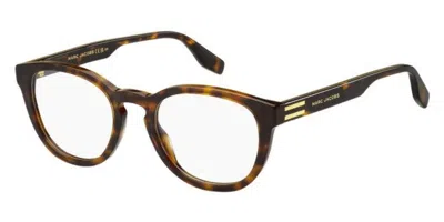 Marc Jacobs Marc 721 Men's Glasses, Tortoiseshell, Size 51 In Brown