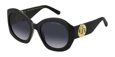 Marc Jacobs Marc 722/s 2m2/9o Women's Sunglasses Black Size 56